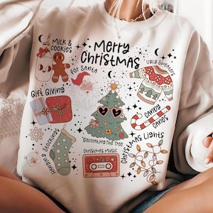 Retro Christmas png, Santa Claus png, Christmas png, Christmas sublimation, merry Christmas png, Christmas vibes png, Milk Cookie For Santa
