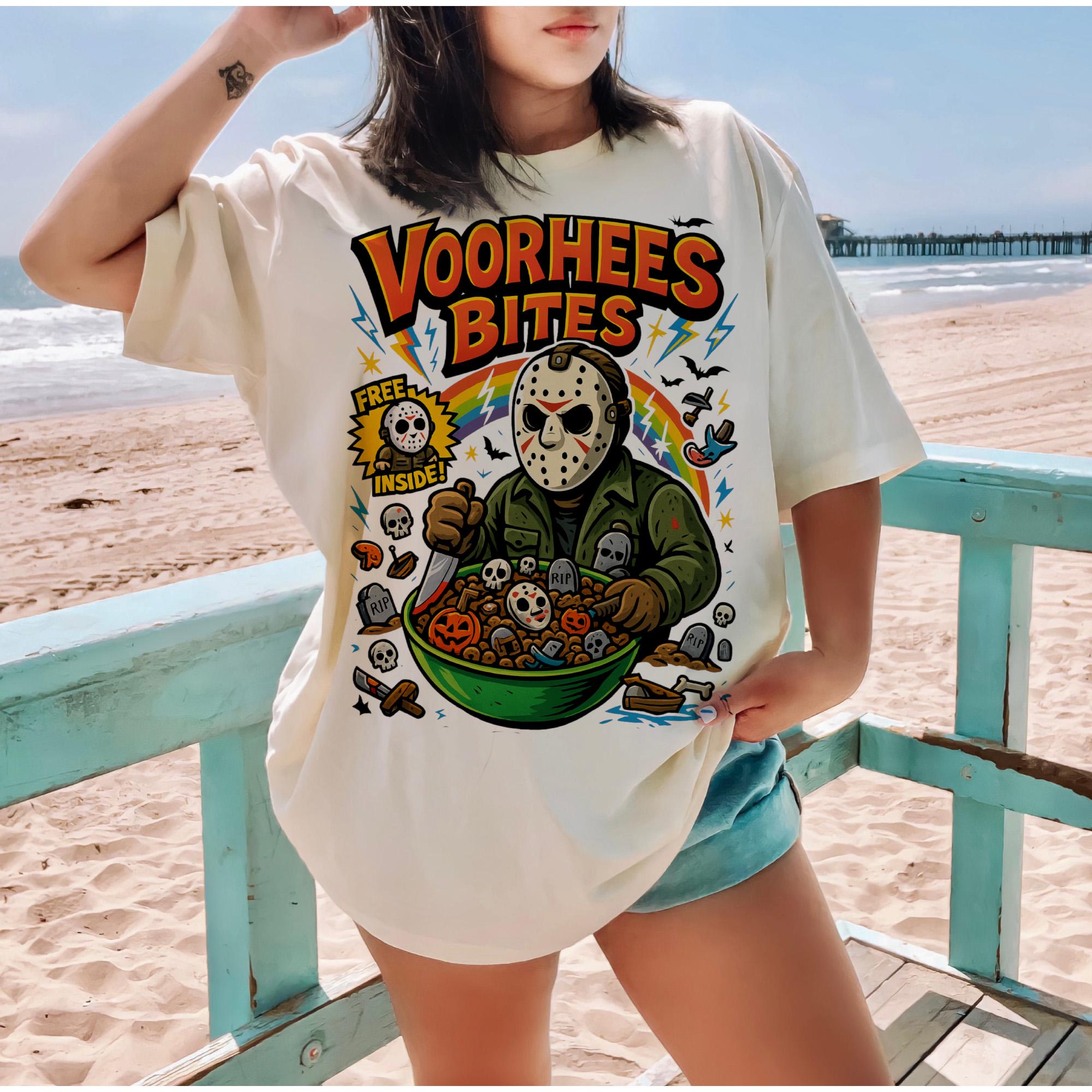 Vorhees Bites Png, Funny Halloween Png, Horror Character Png, Retro Horror Png, Horror png design, Halloween png, Halloween Movie Png, Png