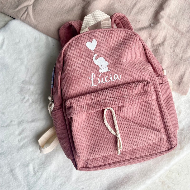 Sac à Dos Enfant Personnalisable - 9 Litres - Polyester - Avec Étiquette Nom - Pour École Et Loisirs