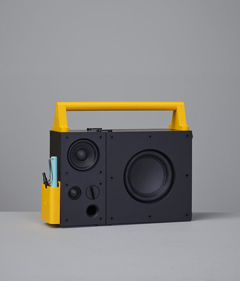IKEA Frekvens “Boombox Handle” Hack by Teenage Engineering
