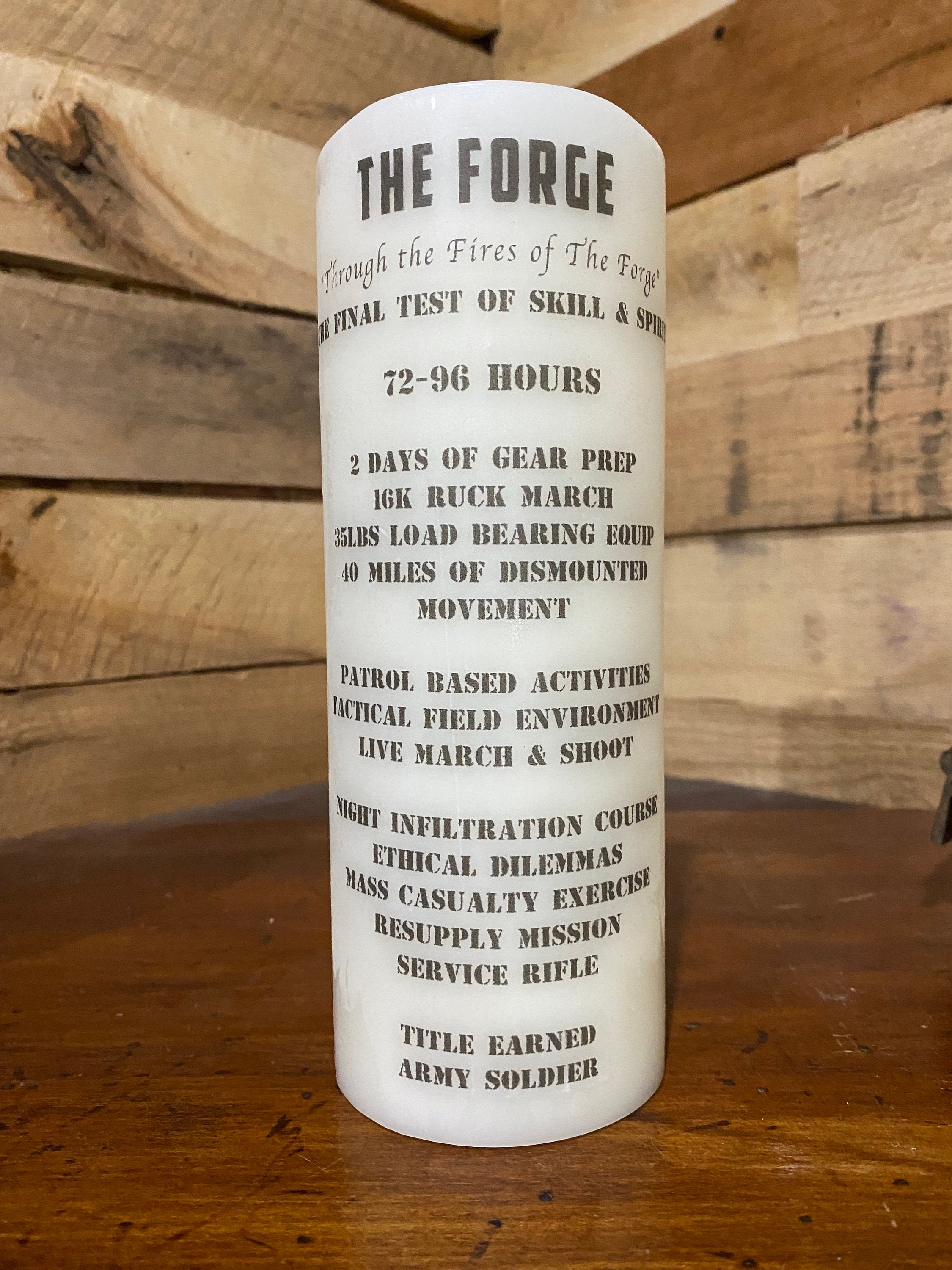Forge LED Candle - Etsy