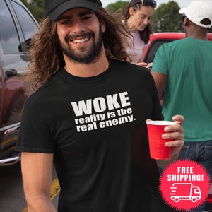 SEEDS. Woke reality is the real enemy T-Shirts Woke Parody Tees Woke Tee anti Woke club shirt Woke Sarcasm Woke is a Joke Woke Parody humor