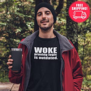 SEEDS. Woke proving logic is outdated T-Shirts Woke Parody Tees Woke Tee anti Woke club shirt Woke Sarcasm Woke is a Joke Woke Parody humor