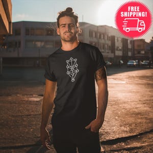 SEEDS. Kabbalah, Sefirot, Tree of life. Minimal Unisex T-Shirt with World Changing message. Share these words and make a change!