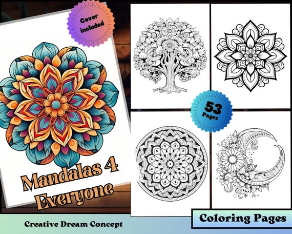 Buy Refreshing Mandala - Colouring Book For Adults Book 1 Book Online at  Low Prices in India