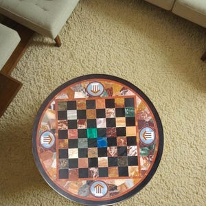 Christmas Gift Chess Table Board Game Set | Handmade Marble | Home Decor | Board Games | Handmade Chess Table top | Unique Chess Set