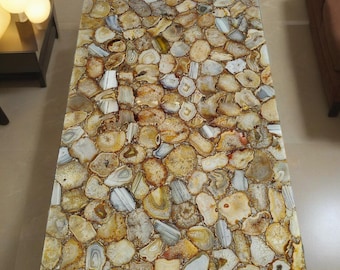 Natural Agate Table Top | Home Decor Furniture