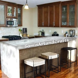 White Quartz Counter Slab, Quartz Kitchen & Bar Counter Slab, Quartz Table Top, White Quartz Counter Top, Quartz Dining Counter, Home decor