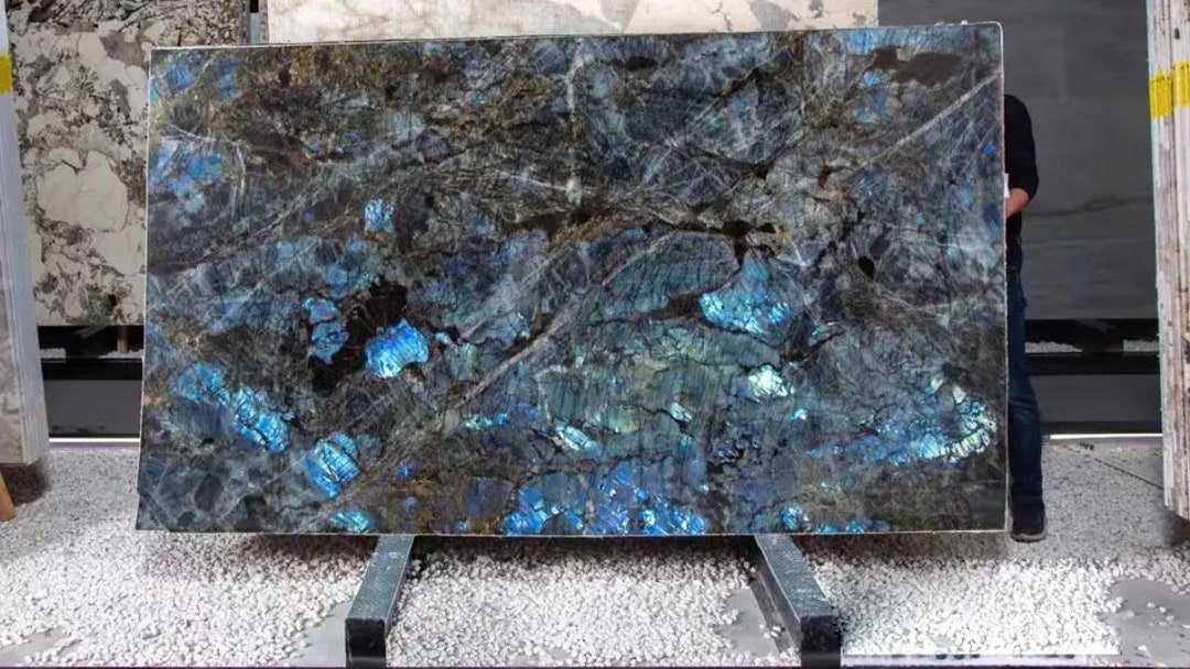 Labradorite Stone Bar Counter Top Stone Kitchen and Dining Etsy