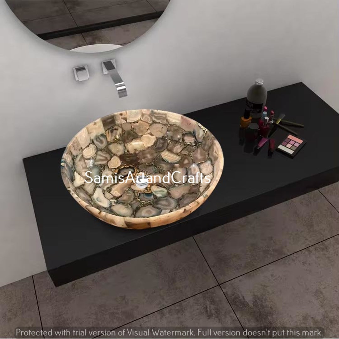 Kitchen & Bathroom Sink | Countertop Kitchen Sink / Wash Basin Home ...