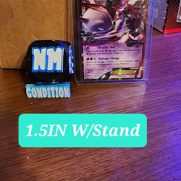 Dice Card Condition Etsy