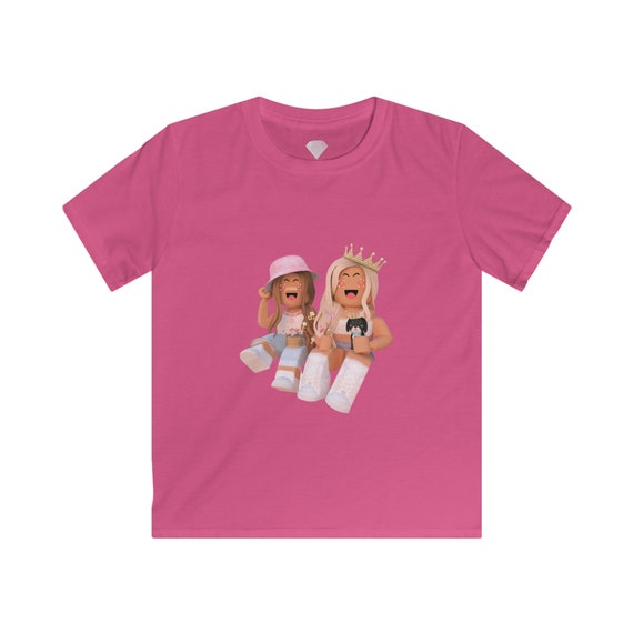 Roblox Girls Tee Youth Girls Pink T Shirts 