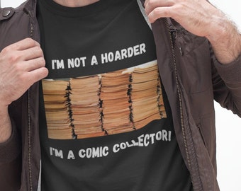 Comic Collector T-Shirt | Funny Graphic Tee