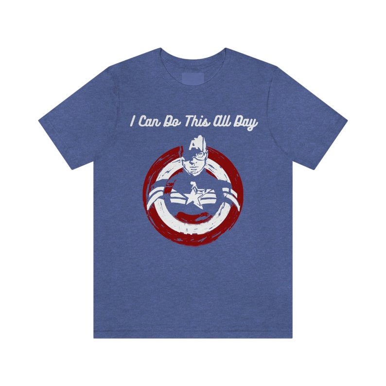 Captain America Shield T-Shirt, American Super Hero Comic Shirt image 6