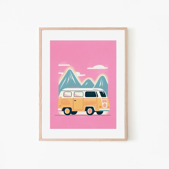 Van Life Pink Bus Van Life Pink Bus