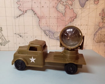 Vintage Pyro Hard Plastic Military Mobile Search Light Truck 1950's Army USA