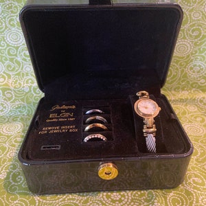 Ladies Elgin Galaxie Interchangeable Bezel Watch