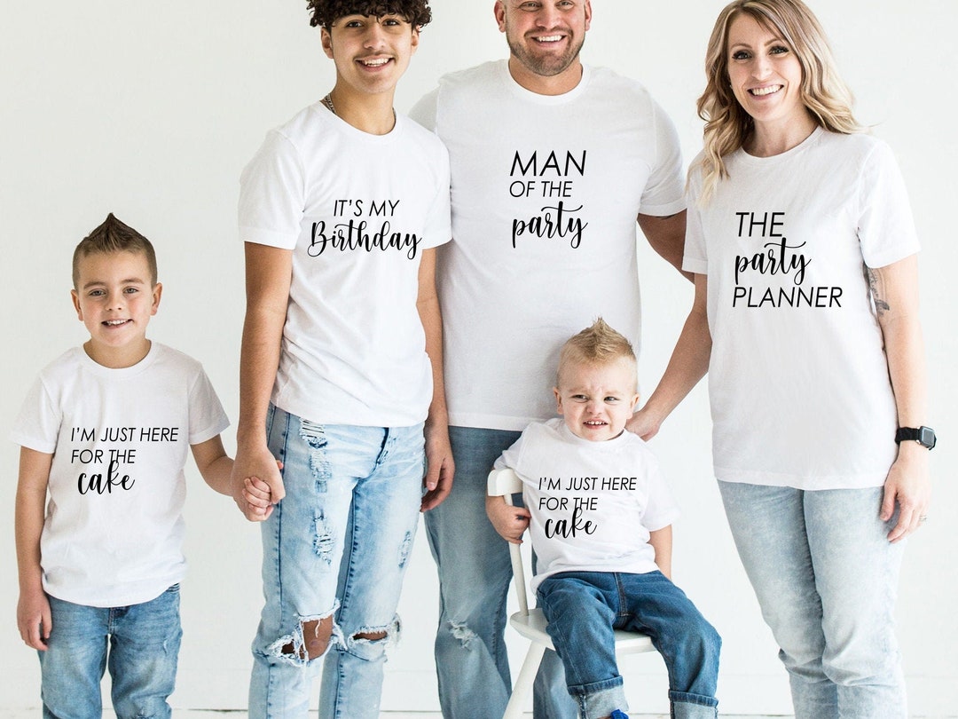 Birthday shirts for family deals