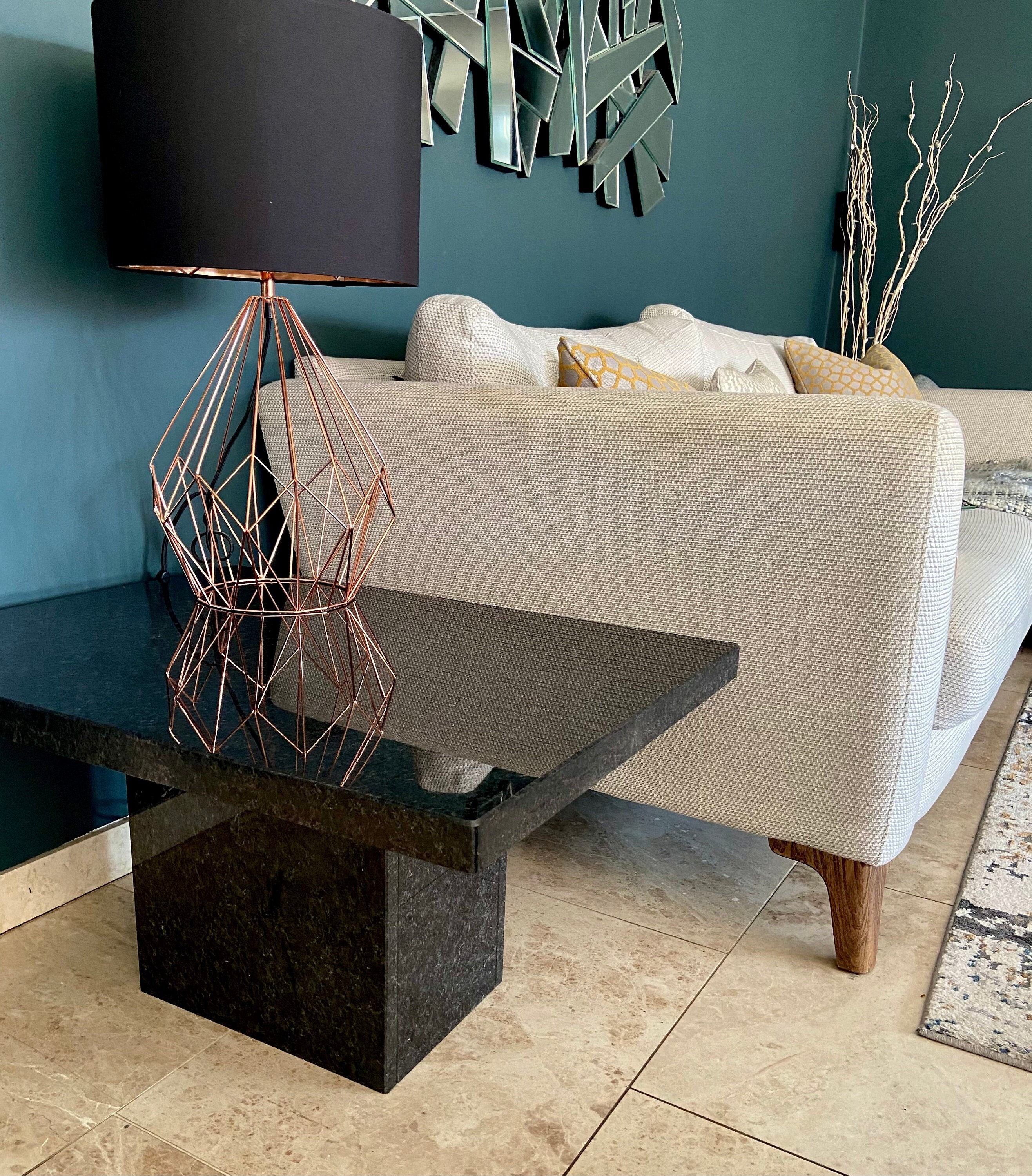 Granite Side Table Etsy UK