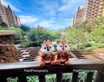 Chip and Dale Vacation at Aulani - Photo Prints and Canvas Wraps, Oahu, Hawaii