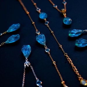 Arcane Jayce Victor Rune Gemstone League of Legends - イヤリング、ネックレス、キーチェーン、コスプレ用単独ルーン - 詳細は説明をお読みください！