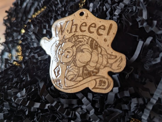 Expedition 33 Esquie Whoo Whee Keychain – Handmade Wood Gift for