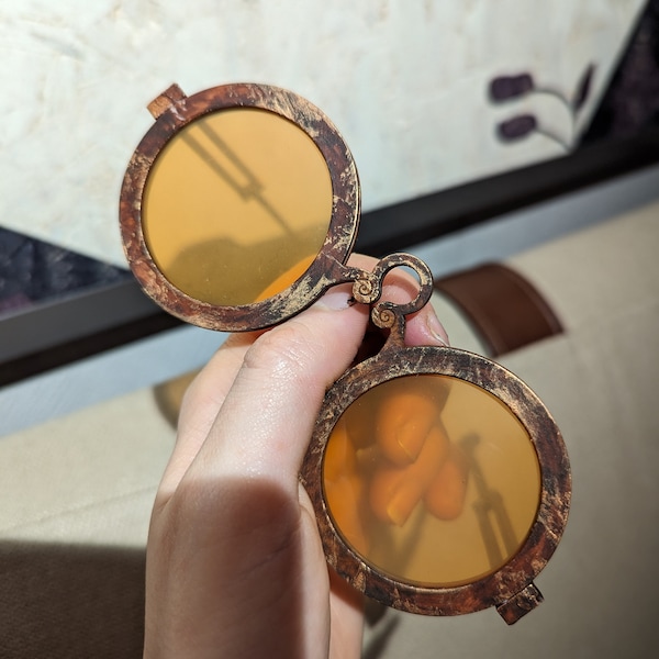 Lunettes Mizu de Blue Eye Samurai / Parfait pour le cosplay / Impression 3D en résine