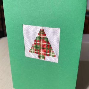 Christmas Tree Cross Stitch Pattern, Winter Embroidery (PDF) image 5