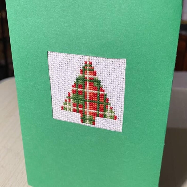 Christmas Tree Cross Stitch Pattern, Winter Embroidery (PDF) image 5
