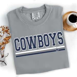 Cowboys Football Star Retro Digital PNG