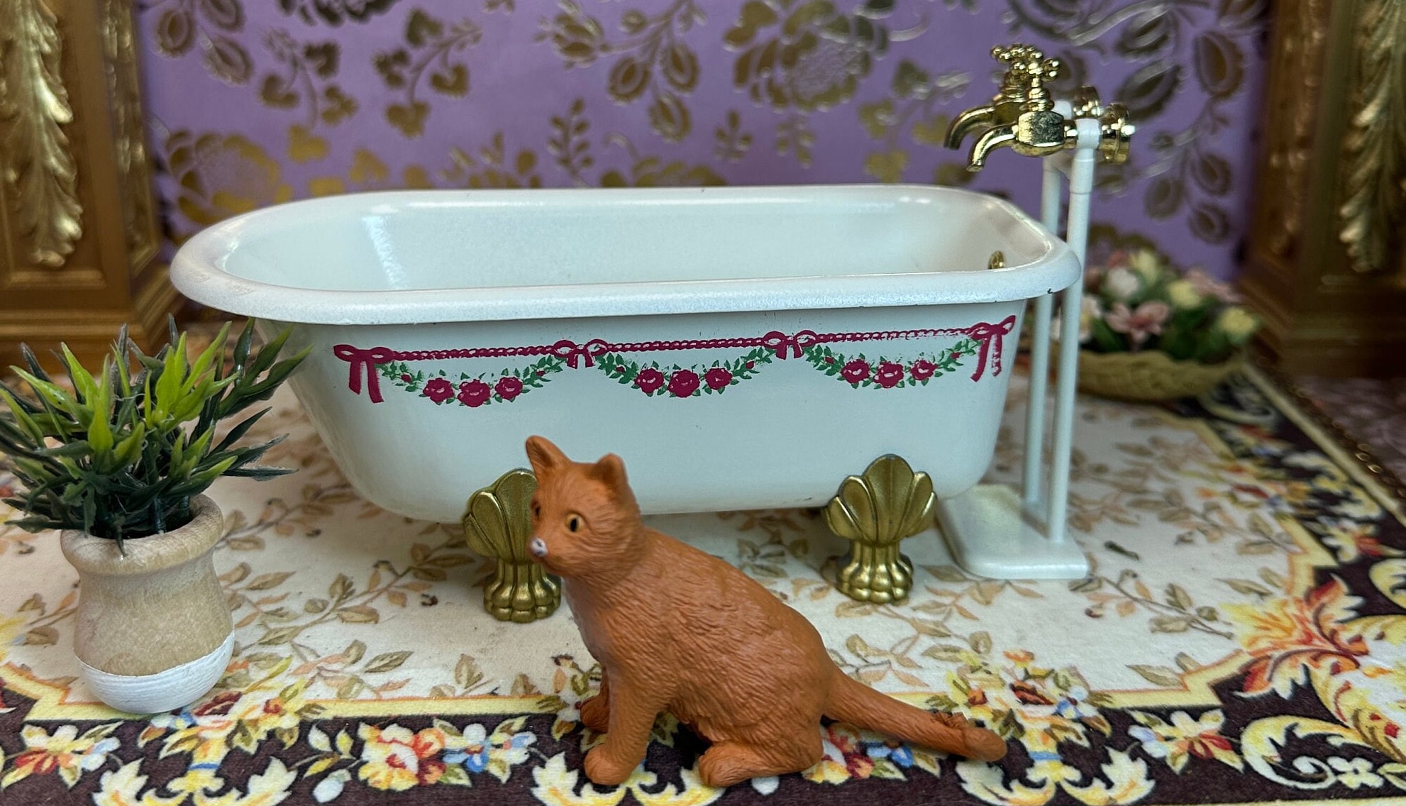 Mini clawfoot bathtub discount