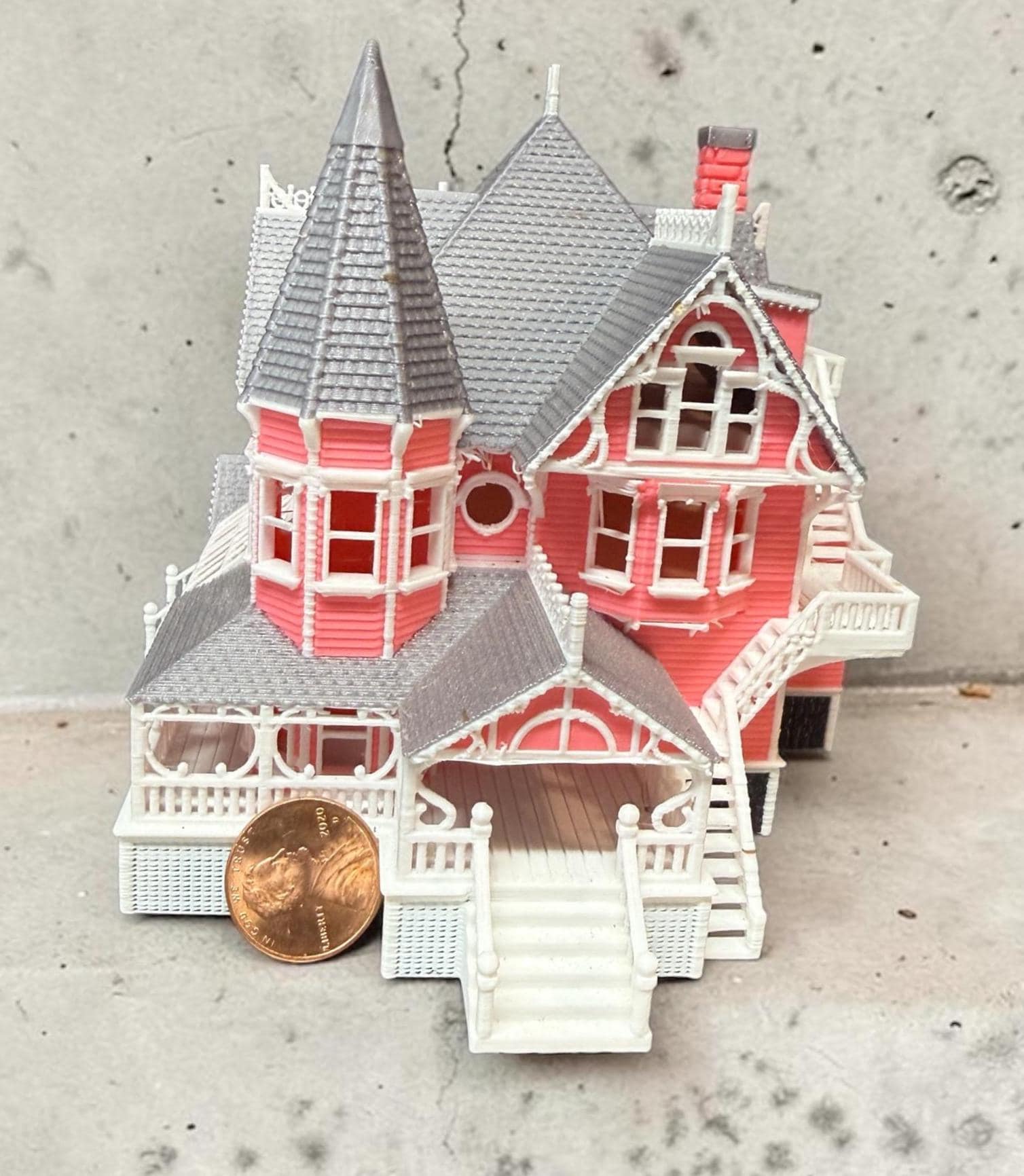 Miniature Doll's House for a 1:12 Dollhouse Scale Memphis