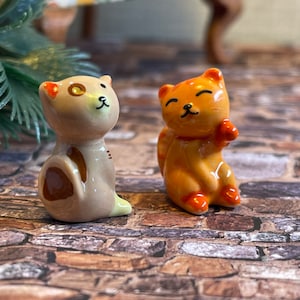 Two Miniature French Feve Kitties