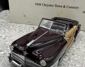 DANBURY MINT DOVE GRAY 1948 CHRYSLER TOWN & COUNTRY **VERY