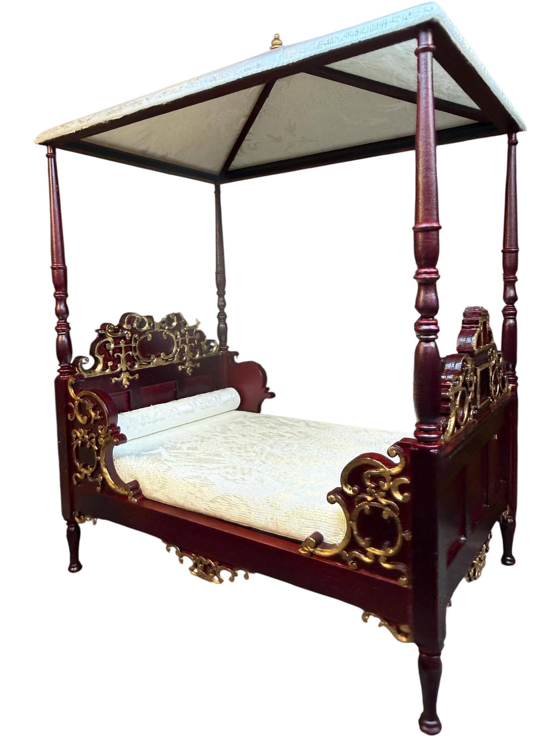 Antique canopy bed - Etsy 日本
