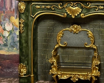Casa Delle Bambole Dresden Rosa Reutter Porcellana Bagno Suite