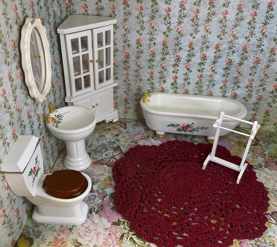 Dollhouse bathroom deals