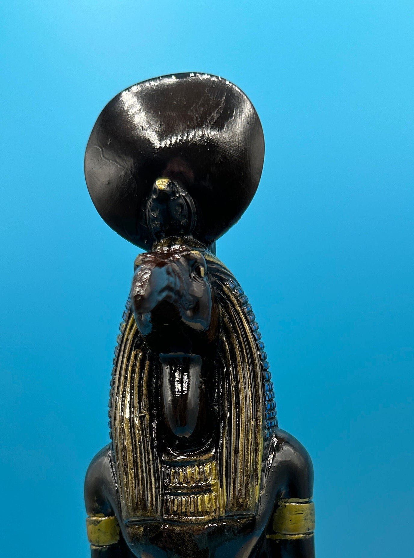 Thoth Master Hand Carved Egyptian God Thoth Master of Knowledge Sacred Texts ...