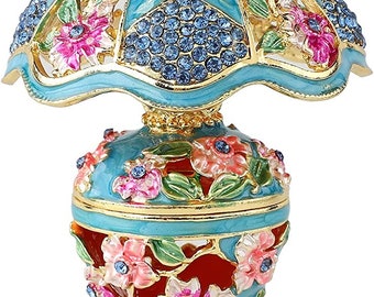 1:6 Miniature Teal Enameled Lamp