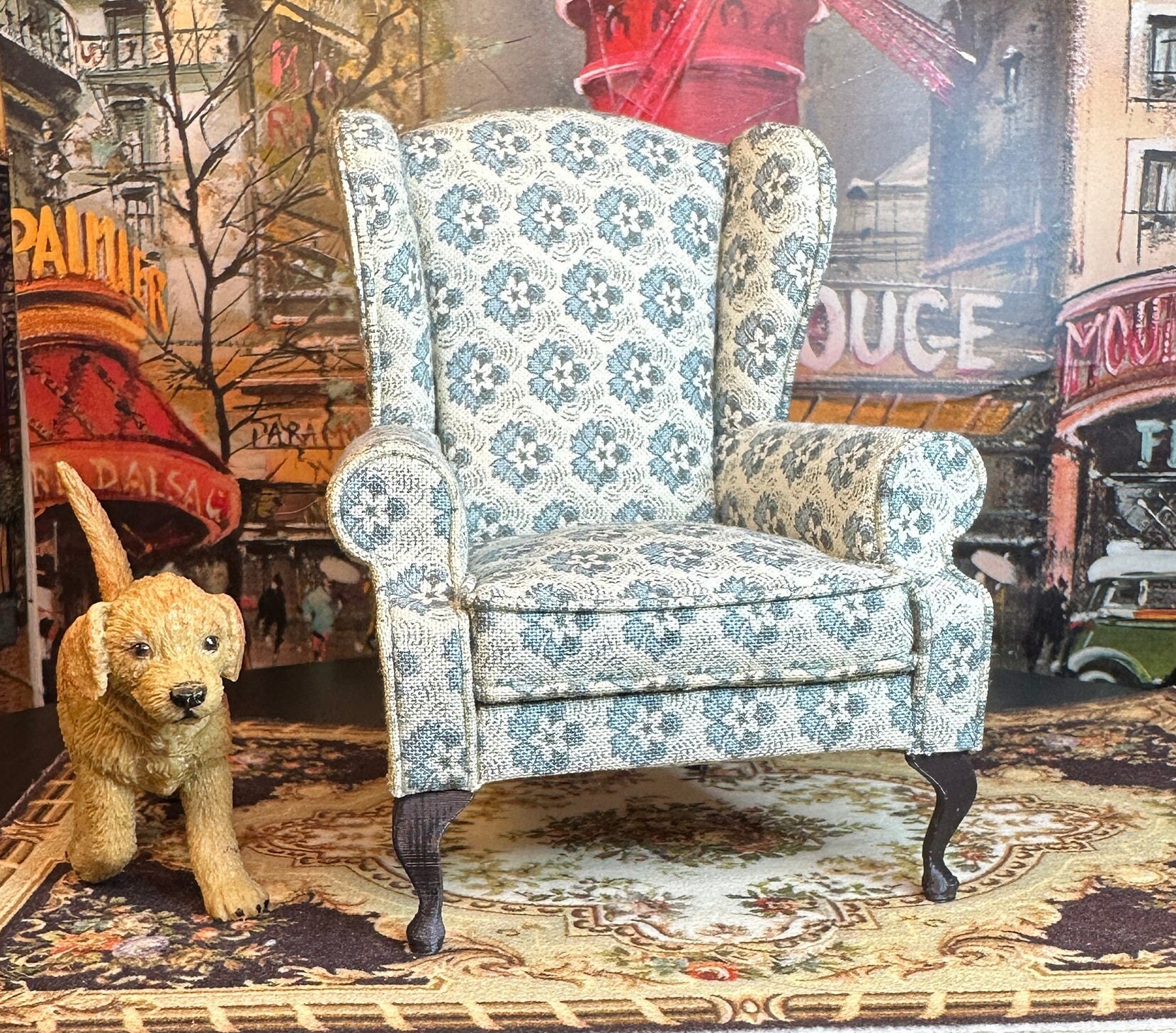 Small wingback chair cover new arrivals