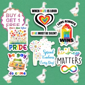 Lgbt vlag sticker Gay Lgbtq sticker trots stickers Lgbt Lgbtq paren cadeau Y2K laptop stickers esthetische sticker Pack Tumbler stickers