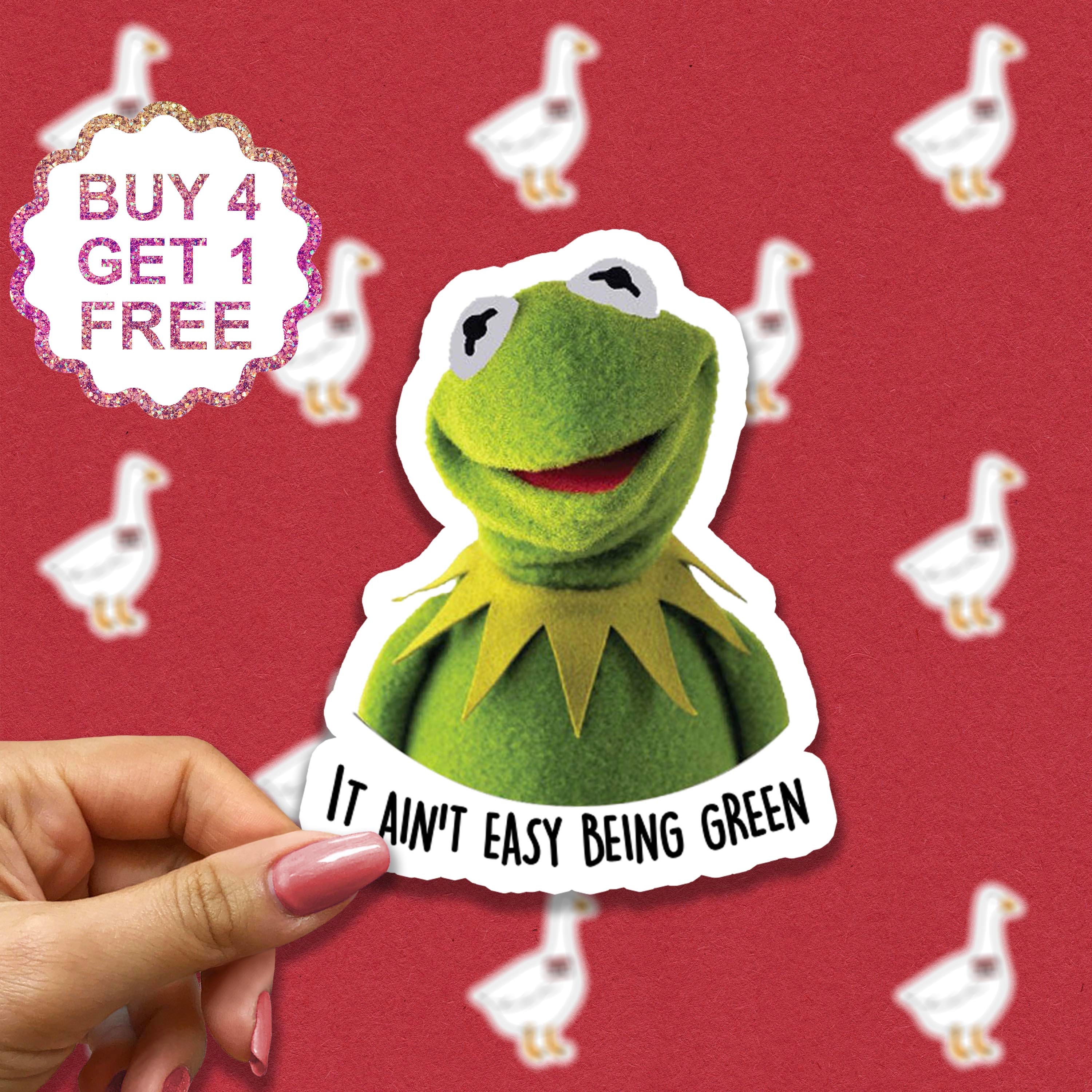 Mushroom Frog Sticker Funny Frogs Meme Sticker Frog Lovers Gift Sticker ...