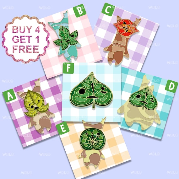 Zelda Korok Gaming Enamel Pins Gift Set Zelda Gifts Aesthetic Cute Pins Kawaii Anime Pins Funny Lapel Pin Ita Bag Pin Backpack Pins Set