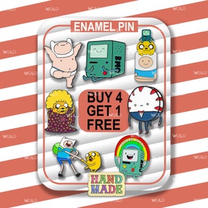 Bmo Animation Pins Meme Enamel Pins Cute Enamel Pins Set Cartoon Lovers Gifts Anime Enamel Pin Collar Enamel Pins Cartoon Enamel Pin Set