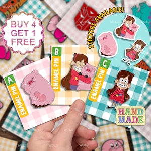Zestaw upominkowy ze szpilkami z emalii Waddles Animal Anime Lovers Gift Funny Lapel Pin Cute Anime Pins Backpacks Enamel Pin Zestaw upominkowy ze szpilkami z emalii