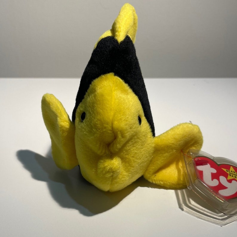 Bubbles the Fish RARE Valuable Authentic Retired Beanie Babies