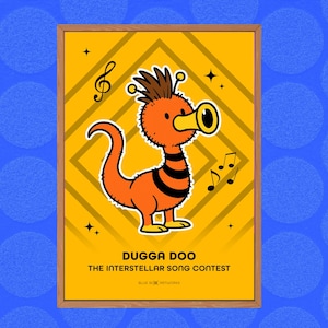 Doctor Who Art Print – Dugga Doo, A5 A4 A3 A2, Funny Wall Art, Whovian Gift Poster Doctor Who, Dr Who | Birthday, Christmas