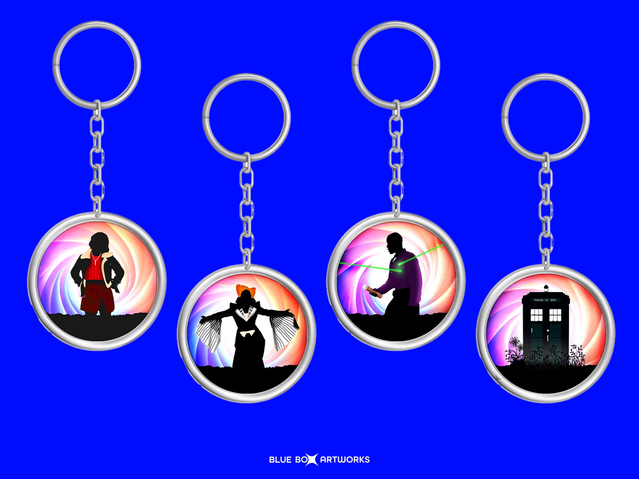 Doctor Who Keyring – Season 1 (2024), Dr Who Fan Gift | Whovian