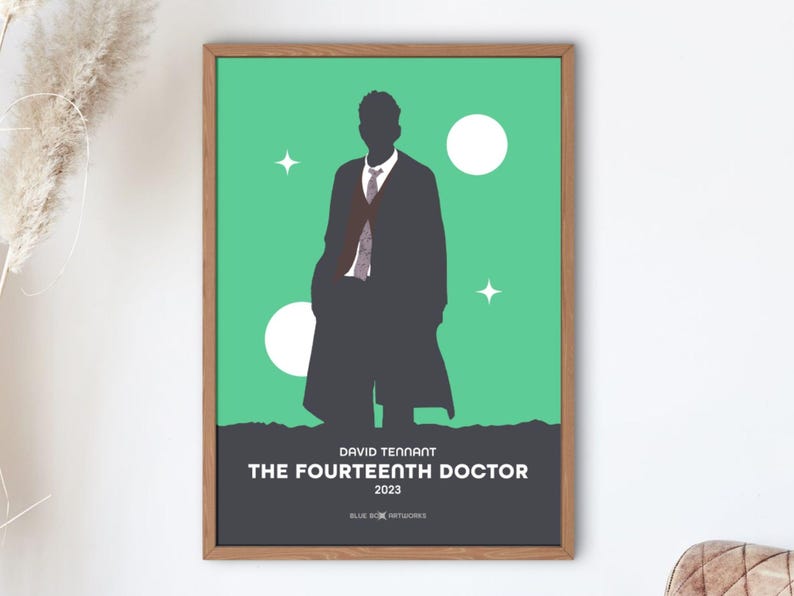 Doctor Who Art Print – 14th Doctor, A5 A4 A3 A2, Wall Art, Whovian Gift ...