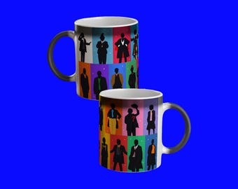 Every Doctor Magic Colour Changing Mug | Doctor Who Gift | Ultimate Christmas, Birthday Gift TARDIS Dr Whovian Gift Sci-Fi Lover Merch